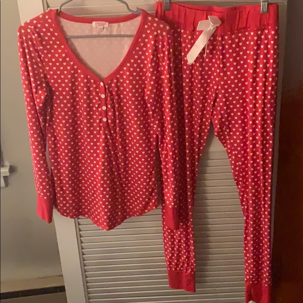 Heart pajama set